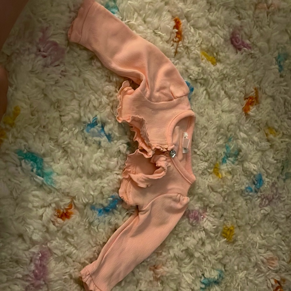 Short baby jacket